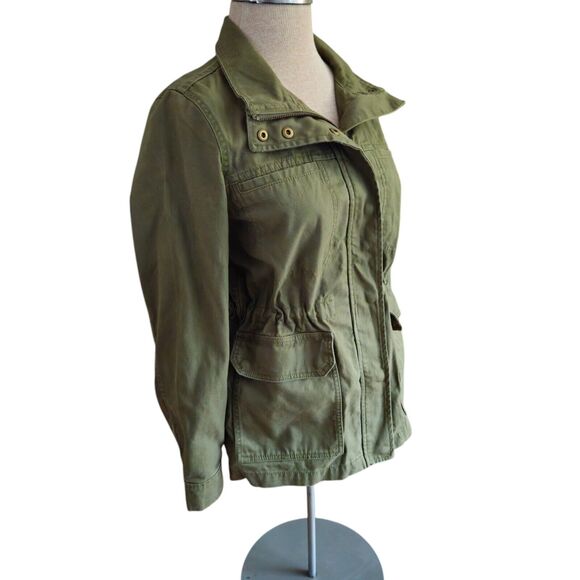 Madewell Fleet Utility Jacket Army Green Size Small Cotton - Picture 2 of 9